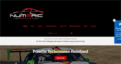 Desktop Screenshot of numericracing.com